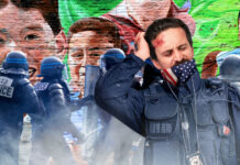 ICE Agent Injured After Repeatedly Trying To Detain People In Neighborhood Mural