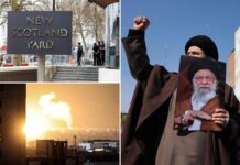 UK police say 4 men arrested on suspicion of aiding Iran by spying on Jewish community