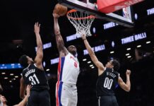 Nets get back to tanking after getting blown out by elite Pistons