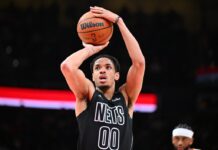 Nets’ Josh Minott hoping career night can be first building block for future