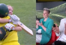 WATCH: Mitchell Starc cheers as Alyssa Healy signs off with an ODI century against India