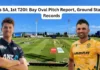 NZ vs SA, 1st T20I: Bay Oval Pitch Report, T20 Stats and Records