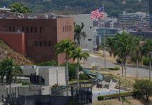 American flag raised at US Embassy in Venezuela for the 1st time since 2019