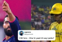 IPL 2026: “Ghar ki yaad nahi aayi” – Ravindra Jadeja’s ‘gun’ celebration after dismissing Shivam Dube sparks Dhurandhar memes