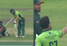 WATCH: Salman Agha loses cool after unusual run out by Mehidy Hasan Miraz in BAN vs PAK 2nd ODI