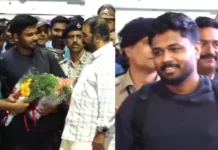 WATCH: Sanju Samson receives grand welcome at Thiruvananthapuram airport after stellar T20 World Cup 2026 show