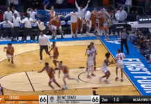 Sean Miller loses it on Texas assistant who runs on court early in last-second win