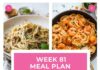 Weekly Meal Plan #81