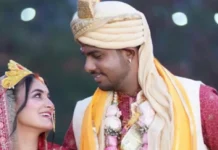 Yash Dayal begins new innings with Shweta Pundir in a private wedding ceremony