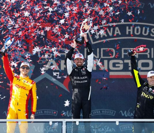 Alex Palou “never felt safe” during Grand Prix of Arlington