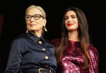 Anne Hathaway’s Red French Manicure Is Devilishly Good — See Photos