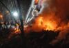Russian strike on apartment building kills at least 8 in Ukraine