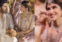 Allu Sirish’s Bride Nayanika Reddy’s Diamond And Ruby Look, Layered Necklace To Exquisite Ear Cuffs