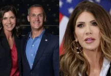 Kristi Noem And Corey Lewandowski Chose To Live In Opposite Quarters, He Visited Her Home Frequently