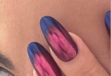 Cardi B Mixed Chrome, Ombré, and French Details Into One Mesmerizing Manicure—See the Photos