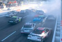 Missed shift triggers red flag pileup in Martinsville NASCAR O’Reilly race