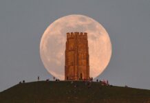 How and when to see April’s full Pink Moon