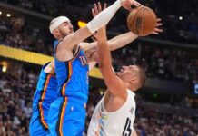 Gilgeous-Alexander delivers history-making masterclass as Thunder edge out Nuggets