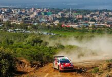 WRC Safari Rally Kenya: Oliver Solberg heads Toyota top-five lockout as weather strikes
