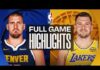 Luka Doncic, Austin Reaves lift Lakers to thrilling overtime win over Nuggets