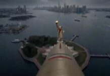 Russia, China share insane Iranian propaganda videos — featuring missile blowing up Statue of Liberty