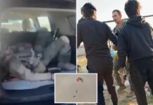 Photos from Kuwait show US F-15E pilots being rescued after they were shot down