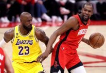 Kevin Durant says he ‘lost the game’ for Rockets vs. Lakers with second-half meltdown