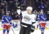 Rangers resort to failed old form during loss to Kings in Artemi Panarin’s return