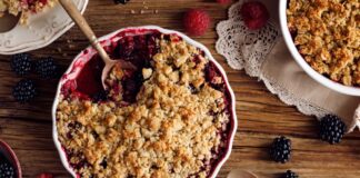 Mixed Berry Crisp
