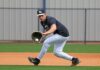 Yankees’ Ben Rice flashes glove at first base with diving catch