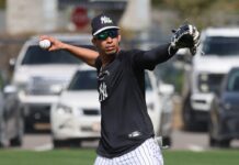Yankees’ Oswaldo Cabrera makes return to field for first time 10 months after gruesome injury