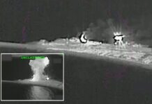 US military blasts Iranian warship in new video, says regime has ‘ZERO’ left in Gulf of Oman