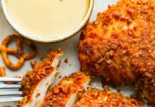 Pretzel Crusted Chicken