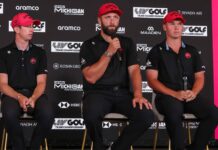 LIV golfers were stuck in a war zone. They got out with assist from Jon Rahm