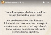 8 Years Since Sustained Campaign of Harassment- Rashmika Mandanna Responds to Viral Audio Row