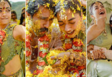Inside Vijay Deverakonda and Rashmika Mandannaâs Colourful Haldi Celebrations
