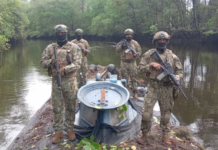 Ecuador sinks “narco sub” as nation works with U.S. to fight organized crime