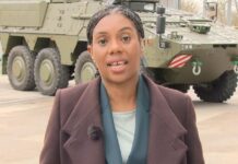 PM ‘sitting on the fence’ over Iran, Badenoch claims – and Labour ‘is no longer patriotic’