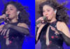 Sunidhi Chauhan Gets Emotional During Her Lucknow Concert Breaks Down Mid Performance