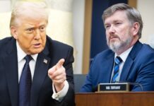 Trump stirs GOP primary drama with visit to Massie’s Kentucky home turf