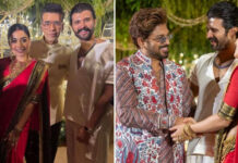 Photos: Chiranjeevi Nagarjuna Allu Arjun Kriti Sanon At VIROSHs Grand Hyderabad Reception