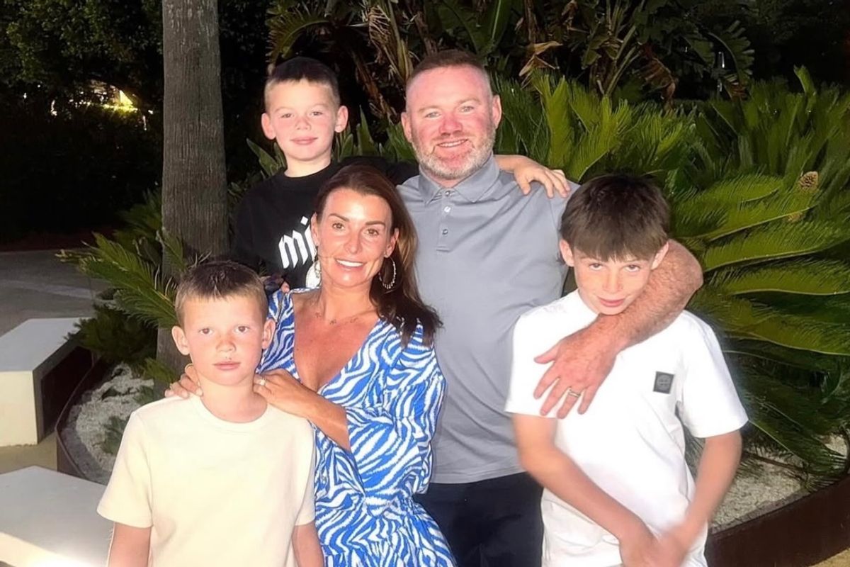 Wayne Rooney shares rare photos for Coleen’s 40th with gushing post with lookalike sons