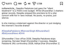 Deepika Padukone Shuts Down âSilenceâ Debate Around Ranveer Singhâs Dhurandhar 2 With A Sharp Reply