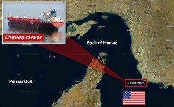 Chinese oil tanker’s retreat from the Strait of Hormuz shows how Trump’s blockade is working