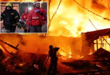 Russian missiles and drones bombard Ukraine at night, killing at least 16 people