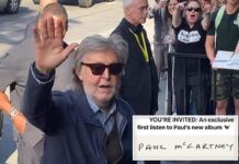 Paul McCartney hosting secret LA listening party for most loyal fans