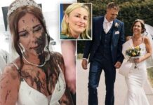 Bride covered in black paint in shocking ‘revenge’ attack by her new sister-in-law