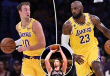 Luke Kennard, LeBron James lead Lakers to Game 1 win over Kevin Durant-less Rockets
