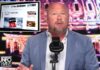 Furious Alex Jones vows to fight takeover of Infowars by The Onion — asks his audience to buy up merch