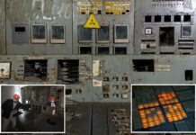 Eerie photos of abandoned Chernobyl plant show lights still glowing on nuclear control panel: ‘Incredibly sad’
